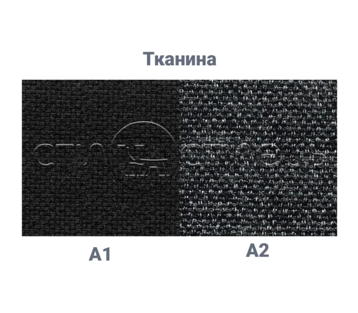 Стілець офісний Ізо чорний тканина